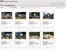 Tablet Screenshot of fotokronika.lt